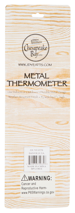 Thumbnail 2: JD YEATTS 17 in Flamingo Paradise Outdoor Thermometer 