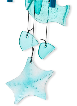 Thumbnail 2: SUNSET VISTA DESIGNS Coastal Turtle Wind Chime 