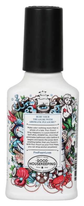 Thumbnail 3: POO-POURRI Ship Happens, Before‑You‑Go Toilet Spray - 4 oz 