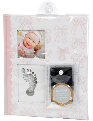 Thumbnail 1: Pearhead Bow Baby Book 