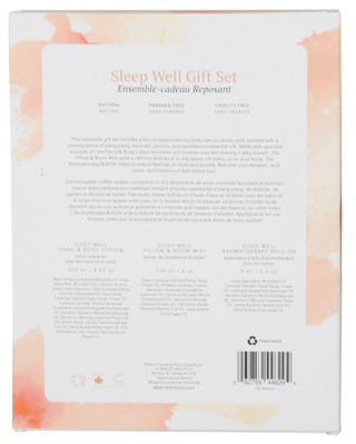 Thumbnail 2: SCENTUALS 3‑Piece Sleep Well Relaxing Body Care Set 