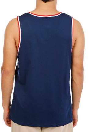 Thumbnail 2: BROOKLYN CLOTH Men's Mesh USA Tank Top 
