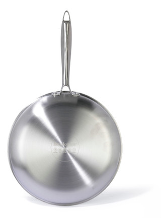 Thumbnail 3: Brookstone 12 in Ceramic Nonstick Stainless Steel Fry Pan 
