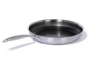 Thumbnail 4: Brookstone 12 in Ceramic Nonstick Stainless Steel Fry Pan 