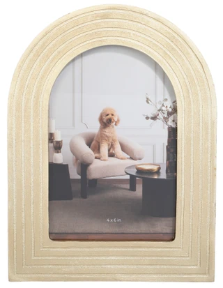 Thumbnail 1: Sagebrook Home 4x6 Arched Picture Frame 