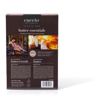 Thumbnail 2: Cuccio 2‑Piece Milk & Honey Body Butter & Scrub Set 
