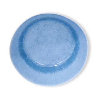 Thumbnail 2: ABODE 12x4 Reactive Blue Serve Bowl 