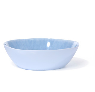 Thumbnail 3: ABODE 12x4 Reactive Blue Serve Bowl 