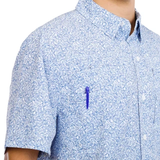 Thumbnail 3: REEL LEGENDS Men's Saltwater Stars & Stripes Button Down Shirt 
