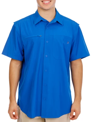 Thumbnail 1: REEL LEGENDS Men's Breezeway Button Down Shirt 