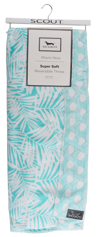 Thumbnail 1: SCOUT 50x70 Botanical Throw Blanket 