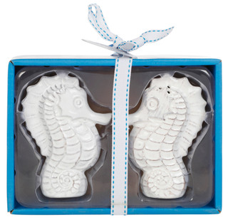 Thumbnail 2: BLUE SKY 2 Pk Seahorse Salt & Pepper Set 