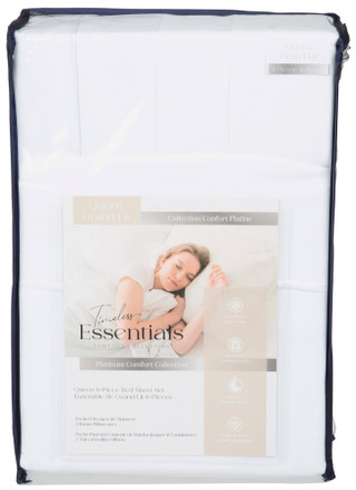Thumbnail 1: Timeless Essentials 6 Pc Queen Micro Washed Sheet Set 