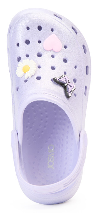 Thumbnail 5: Josmo Girls Purple Classic Clogs 