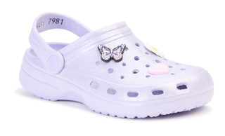 Thumbnail 1: Josmo Girls Purple Classic Clogs 
