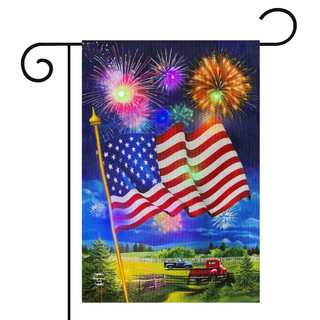 Thumbnail 3: BRIARWOOD Americana LED Outdoor Decor 