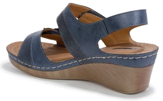 Thumbnail 3: GOOD CHOICE Womens Tulip Wedge Sandals 