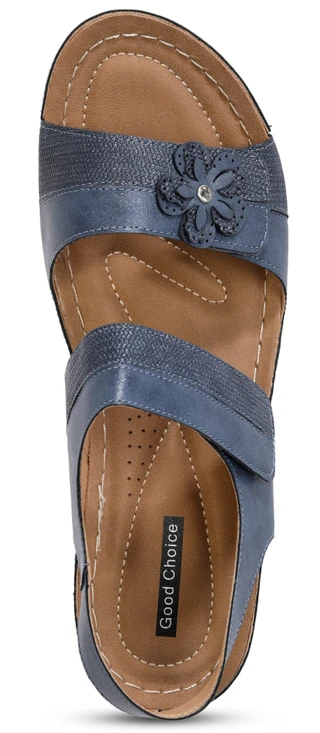 Thumbnail 4: GOOD CHOICE Womens Tulip Wedge Sandals 