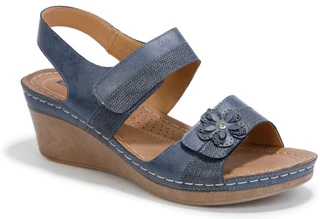 Thumbnail 1: GOOD CHOICE Womens Tulip Wedge Sandals 