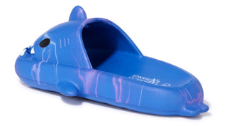 Thumbnail 5: AMERICAN EXCHANGE Boys Shark Slide Sandals 
