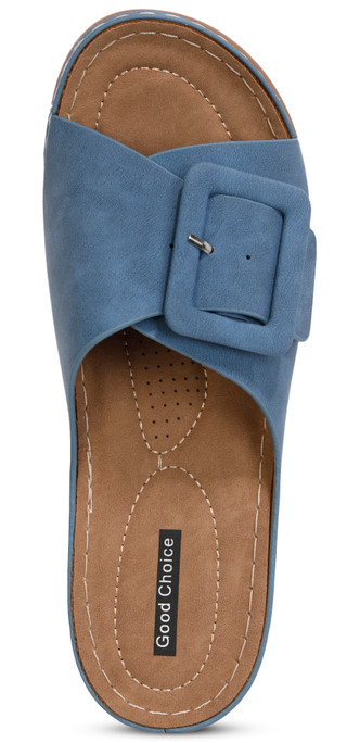 Thumbnail 5: GOOD CHOICE Womens Hamden Wedge Sandals 