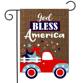 Thumbnail 2: BRIARWOOD America Burlap Yard Decor 
