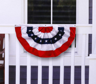 Thumbnail 4: Briarwood Lane 36x18 Premium Embroidered American Bunting 