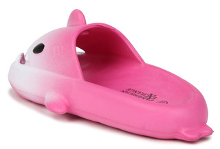 Thumbnail 5: AMERICAN EXCHANGE Girls Shark Slide Sandals 