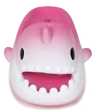 Thumbnail 6: AMERICAN EXCHANGE Girls Shark Slide Sandals 