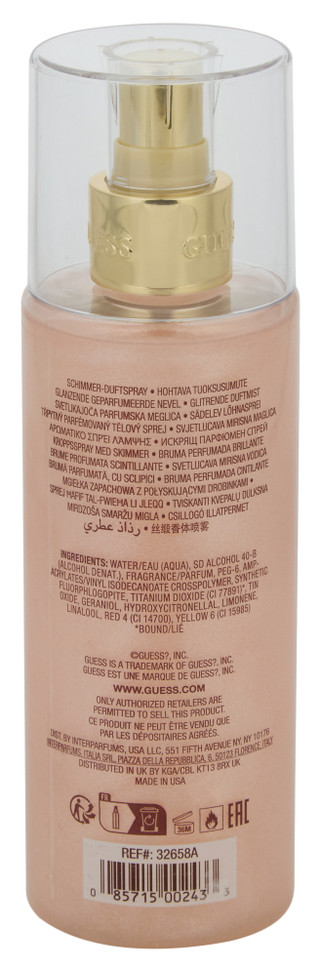 Thumbnail 2: Guess 8.4 oz Bella Vita Rosa Shimmer Fragrance Mist 