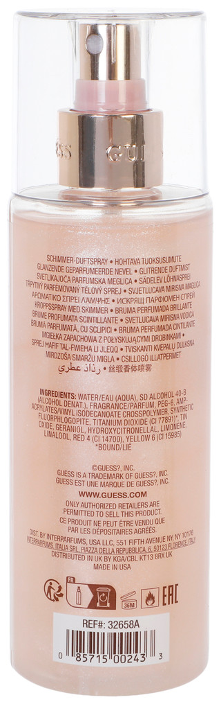 Thumbnail 2: Guess 8.4 oz Women's  Bella Vita Rosa Shimmer Fragrance Mist 
