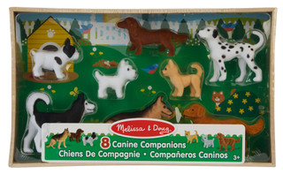 Thumbnail 1: Melissa & Doug 8 Pc Canine Companions Set 