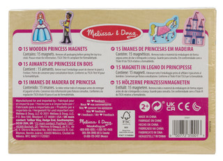 Thumbnail 2: Melissa & Doug 15 Pc Princess Magnet Assortment 