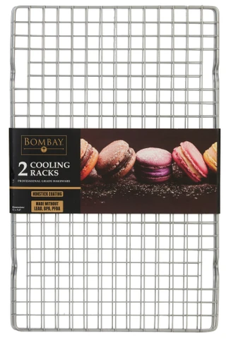 Thumbnail 1: Bombay 2 Pk Nonstick Cooling Rack Set 