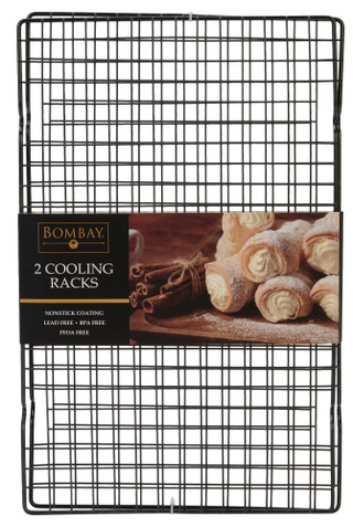 Thumbnail 1: Bombay 2 Pk Nonstick Cooling Rack Set 