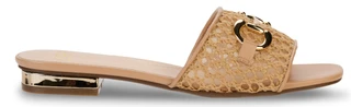 Thumbnail 2: JONES NEW YORK Women's Vivato Raffia Slides with Buckles 