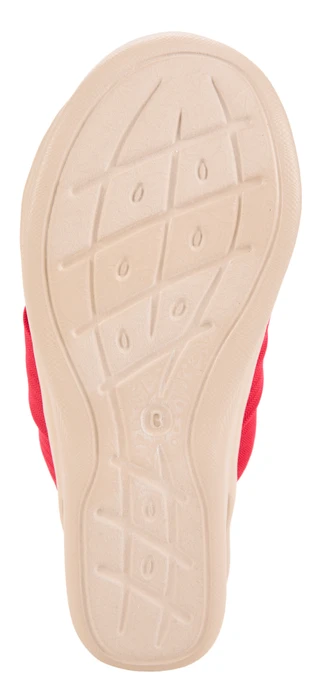 Thumbnail 7: Bzees by Lifestride Women's Serenade Scrunch Wedge Slide (Wide) 