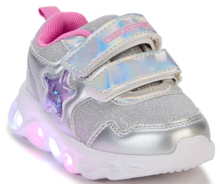Thumbnail 1: Geers Toddler Girls 2 Strap Lighted Jogger Sneakers 