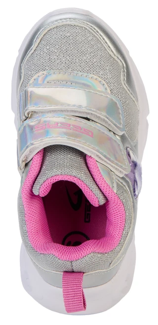 Thumbnail 5: Geers Toddler Girls 2 Strap Lighted Jogger Sneakers 
