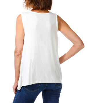 Thumbnail 2: Caribbean Joe Women's Embroidered Lobster Tank Top 