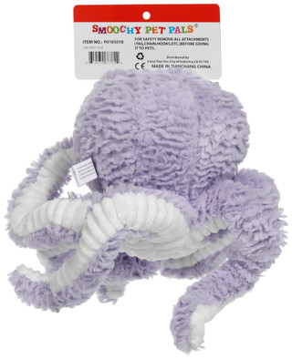 Thumbnail 2: Smoochy Pet Pals 12 In Octopus Dog Toy 