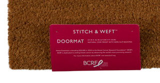 Thumbnail 3: Stitch & Weft 24x36 Natural Coir Front Doormat 