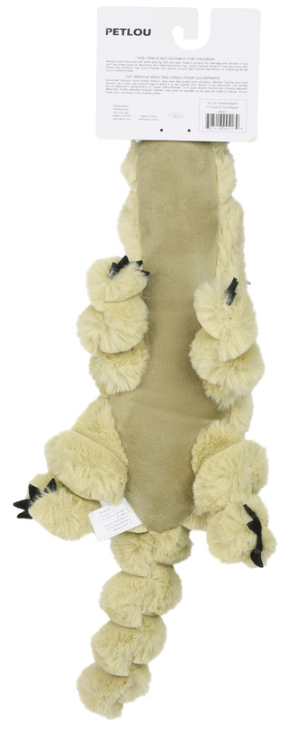 Thumbnail 2: Petlou Ripple Alligator Dog Toy 