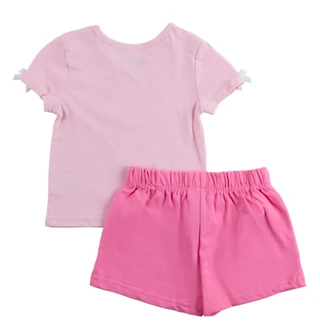 Thumbnail 2: STITCH Little Girl's 2 Pc Graphic Tee Skort Set 