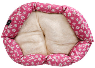 Thumbnail 2: Pet Posses 21x19 Tropical Print Oval Pet Cuddler 