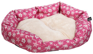 Thumbnail 1: Pet Posses 21x19 Tropical Print Oval Pet Cuddler 