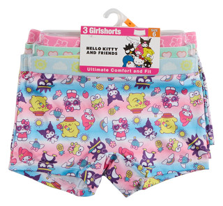 Thumbnail 2: Hello Kitty GIrls 3 Pk Hello Kitty Girlshorts 