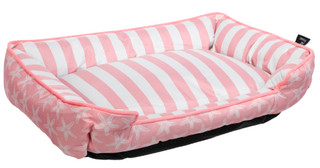 Thumbnail 1: PET POSSE 24x18 Seashell Cuddler Pet Bed 