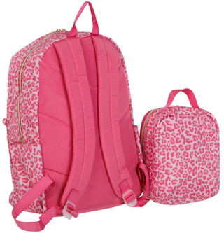 Thumbnail 3: Jessica Simpson Girls 2 Pc Leopard Print Backpack Set 