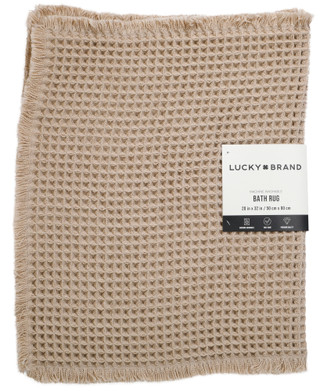 Thumbnail 1: Lucky Brand 20x32 Waffle Weave Bath Rug 